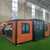 Container House Luxury 2 3 4 Bedrooms Extendable Modular Home Villa Foldable Portable Houses With Kitchen 20ft 40ft Tiny Homes
