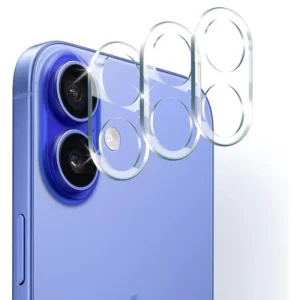3D Clear Camera Lens Protector For iPhone 17 Back Full Camera Screen Protector for phone Lens Tempered Glass For iPhone 17