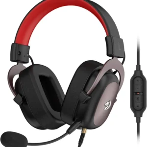 Redragon H510 Zeus Wired Gaming Headset - 7.1 Surround Sound - Memory Foam Ear Pads - 53MM Drivers  Detachable Microphone
