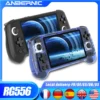 ANBERNIC RG556 Retro Handheld Game Console 64bit Android 13 System Unisoc T820 5.48-inch AMOLED Screen Hall Joystick Game Player