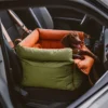 Car Pet Carrier, Travel Dog Bed for Car Backseat - Portable, Breathable & Washable Pet Bag for Small Medium Cats and Puppies