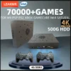 500GB X8 Retro Gaming Console Loaded 70000+ Games for Wii PS2 DC PSP GAMECUBE Plug-and-Play On TV Windows 11 Children's Gift