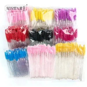 250-500 PCS Crystal Eyelashes Brush Comb Eye Lashes Extension Mascara Wands Makeup Professional Makeup Beauty Tool lashes Brush
