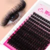 WOSHEER Lashes Clusters Cat Eyelashes Wispy Individual Lashes Extensions Volume Thick Clusters Lashes DIY At Home