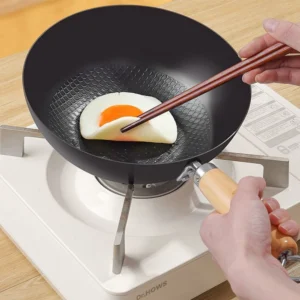 Frying Pan Multi-Functional Non-Stick Household Outdoor Stir-Fry Cooking Pans Induction Cooker Gas Universal Pot Kitchen Tools