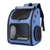 Pet Backpack Cat Bag Carry Breathable Foldable Pet Oxford Dog Carrying Supplies Big Space Breathable Heat Dissipation