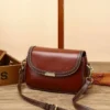 High Quality 2023 New Cowhide Leather Shoulder Bag Genuine Leather Ladies Crossbody Small Square Bag Woman Casual Handbag Luxury