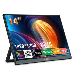 14 Inch Portable  Touch Monitor Non-touch optional 16:10 400cd/m2 Gaming Computer Expand Display For XBox PS4/5 Switch Loptop