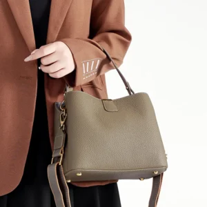 100% Genuine Leather Women's Crossbody Bag 2025 Summer Female Shoulder Bag Luxury Design Handbag phone makeup Bag Commuter