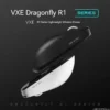 VXE Dragonfly R1 Wireless Mouse PAW3395 Sensor Nordic 52840 2KHz FPS Game Mouse Intelligent Speed Low Delay Game Office