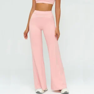 Women High Waist Flared Yoga Pants Naked Feel Gym Workout Bell Bottom Pants Pilates Running Flared trousers Sports Yoga Trousers