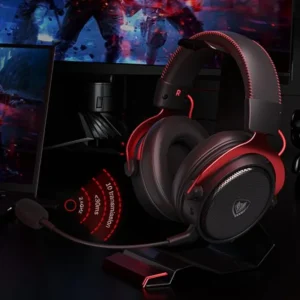 NUBWO G07 Wireless Gaming Headset for PC, PS4, PS Gaming Headphones with Fixed Mic 2.4GHz Ultra-Low Latency Noise Cancelling MIC