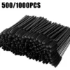 500/1000PCS Eyelashes Brushes Set Wholesaler Lash Mascara Brush For Lashes Extension Eyebrow Wands Applicator Makeup Tools