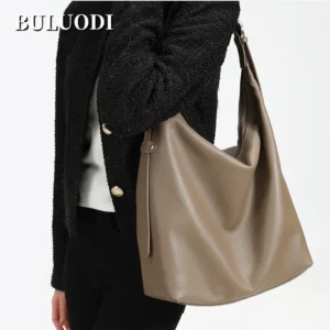 Female fashionable luxury design crossbody bag Women's large capacity cowhide handbag Ladies cowhide classic shoulder bag