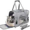 Pet Carrier Bag Airline Approved Up for Cats and Dogs Up to 20LBs, Soft Cat Carrier Dog Carrier Travel Kitten Carrier with Mat