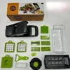 16in1 Multifunctional Vegetable Cutting Artifact Kitchen Dice Cutter Plinter Silk Wiper Kit Fruit Slicer Potato Shredder