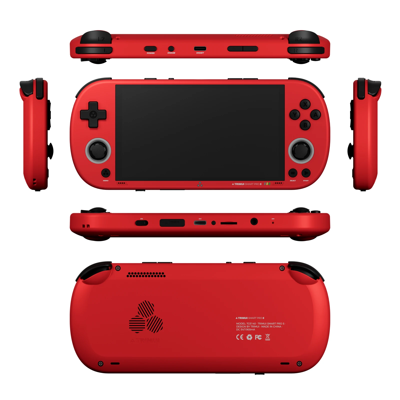 Trimui Smart Pro S TG5050 Handheld Game Console - Best for PSP Game, Octa-core 2.0GHz, 4.96" IPS Display, 5000mAh Battery