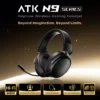 ATK Neptune N9 eSports Gaming Wireless Headset Four Modes Head Mounted Noise Cancelling Microphone Low Latency Gaming Headphones