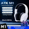ATK M1 Game Headset Three Mode Wireless Headworn PS5 PC Gaming Headset Microphone Virtual 7.1 Surround Noise Reduction Headset