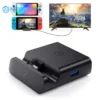 NEWDERY Switch TV Dock for Nintendo Switch&OLED USB C to HDMI Multiport Hub Adapter Portable PD Charger Dock Switch Accessories