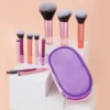 10PCS Mini Makeup Brush Travel Portable Makeup Tool Nose Contouring Brush for All Eyebrow Concealer Brushes HZS21