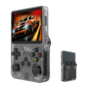 The new R36S handheld game high-definition simulator game console with dual control joystick offers a vast array of games