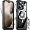 IP68 Waterproof Case For iPhone 17 16 15 Pro Max Plus Full Body Protective Cover Swim Underwater Diving Magsafe Magnetic Fundas