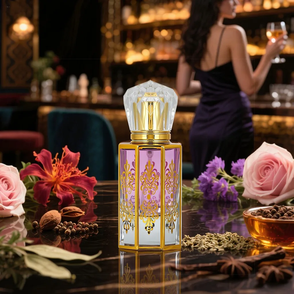 Long-Lasting Luxury Perfume for Women 50ml 1.7oz, Elegant Floral Fruity Fragrance Spray, Exclusive Gift Set for Dating Anniversa