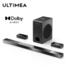 ULTIMEA 520W 5.1.2 Soundbar with Dolby Atmos for Smart TV,4K HDR Pass-through,Home Theater Wireless Bluetooth Soundbar Speakers