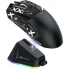 Attack Shark X11 PAW3311 Wireless Bluetooth Mouse, 2.4G 400IPS RGB PC Gaming Mouse