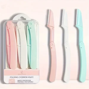 10/15pcs/set Women's Facial Care Hair Removal Tool Makeup Razor, Eyebrow Trimmer Safety Razor - Perfect Eyebrow Trimming Tool