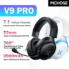MCHOSE V9 PRO 7.1 Headphones Tri-Mode BT Wireless Low-Latency Gaming E-Sports Headset With Noise Reduction Mic For PC PS4 PS5